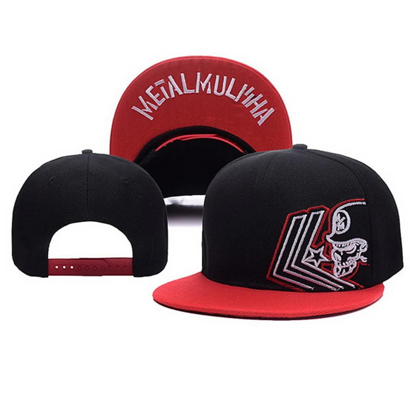 Metal Mulisha Men Women Baseball Cap Skull Embroidery Snapback Cap Hip Hop Hat