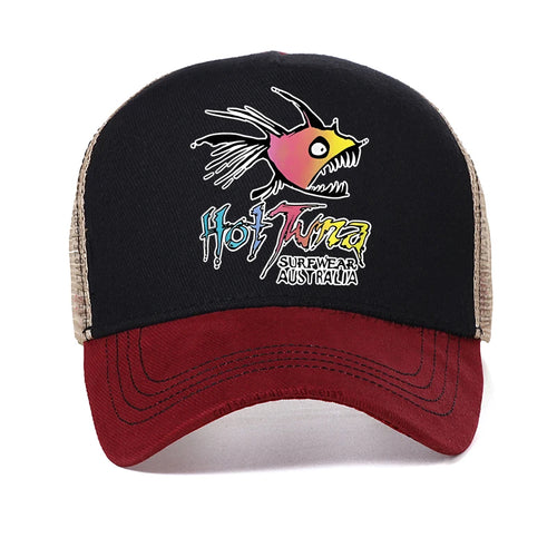 Men's Hot Tuna Surfing Graphic Baseball Cap