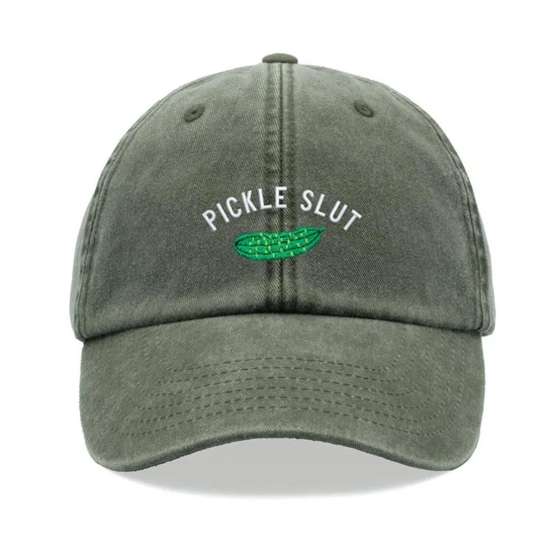 Personality Fashion Pickle Sl*t Baseball Caps