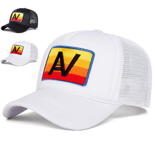 Unisex N Letter Embroidery Baseball Net Caps