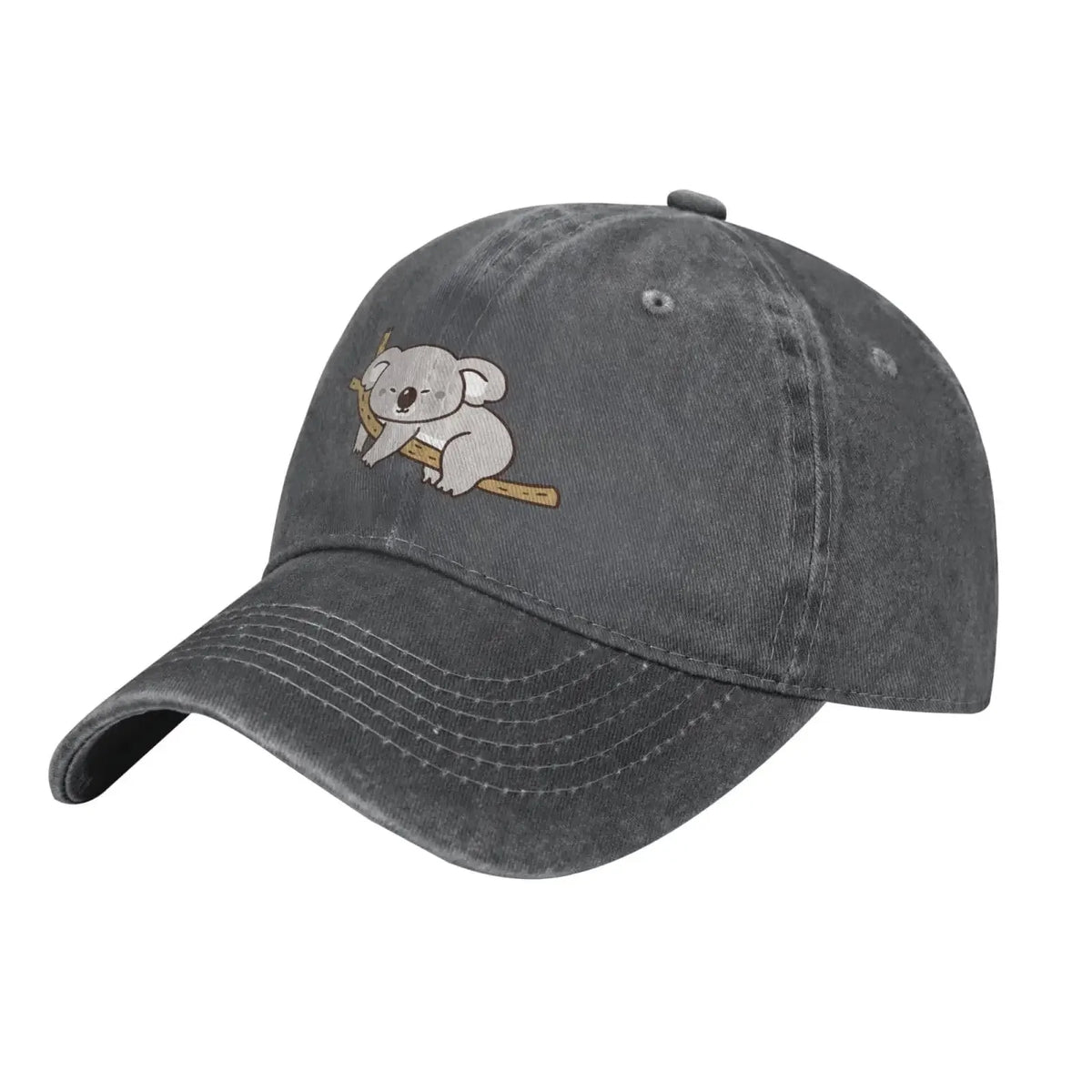 Cartoon Koala Vintage Baseball Ball Cap