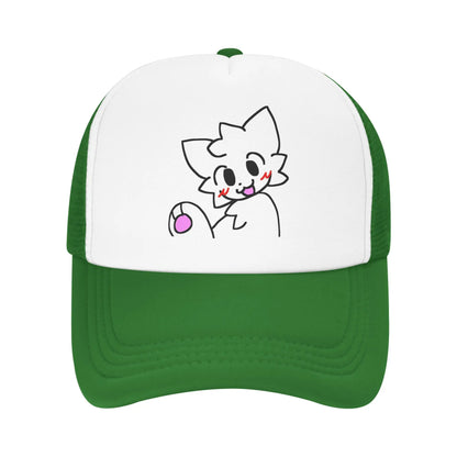 Boykisser Happy Paw Adjustable Mesh Baseball Hat