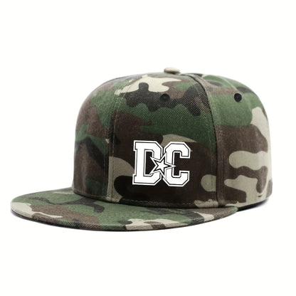 Unisex Letter Print Hip-hop Snapback Cap