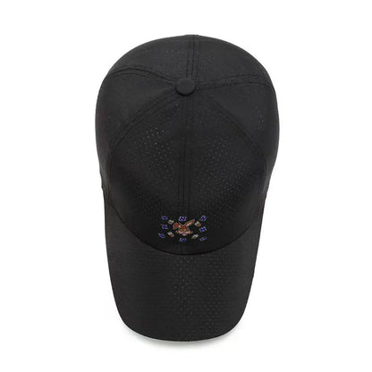 Nesquik Chocolate Milk Rabbit Quick Dry Baseball Cap
