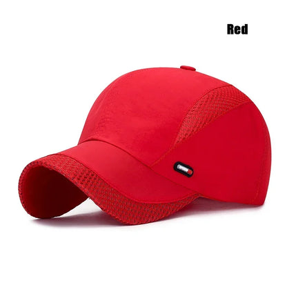 Summer Breathable Mesh Quick-Drying Hat Outdoor Sports Hat Sun Hat Baseball Caps