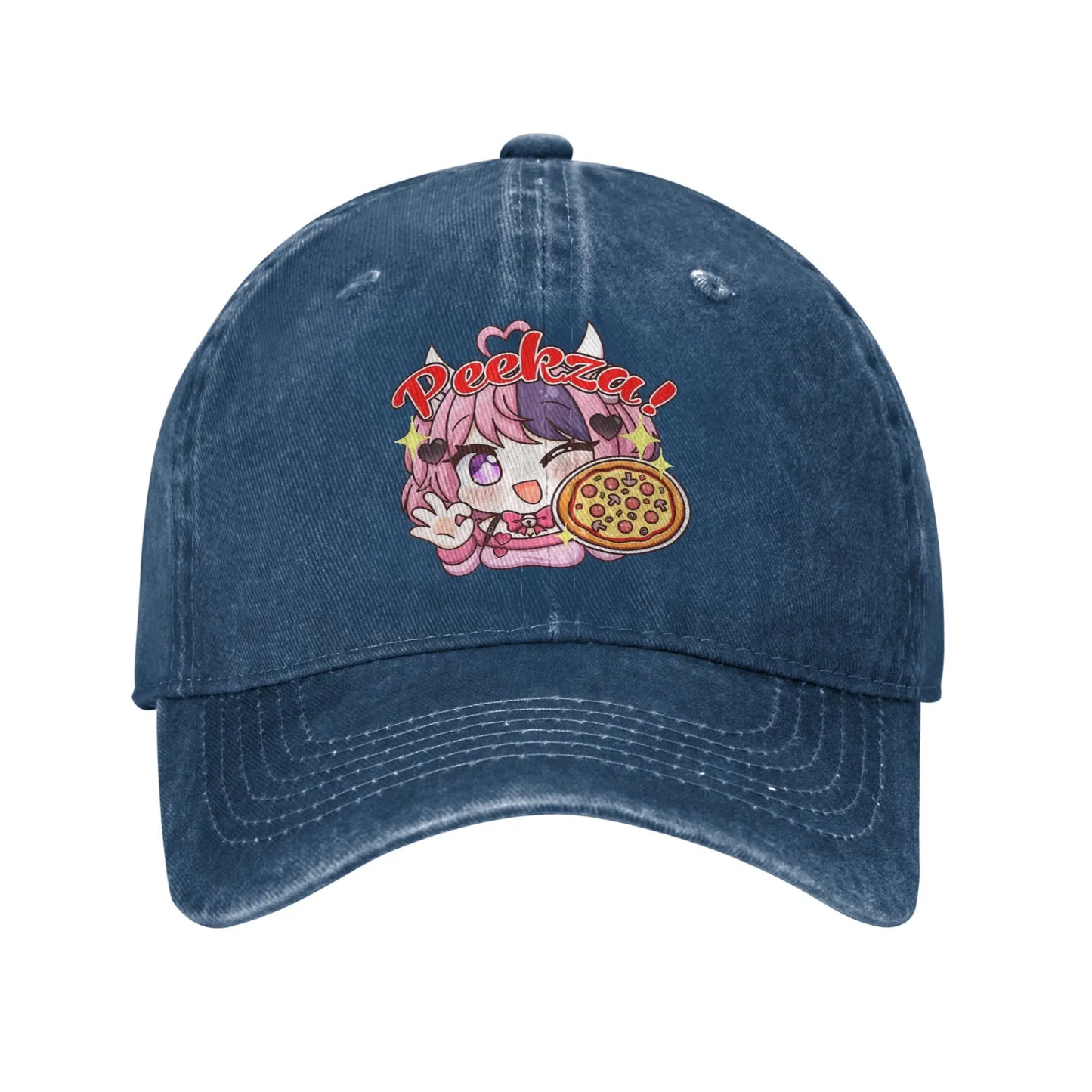 Ironmouse Peekza Washed Baseball Cap