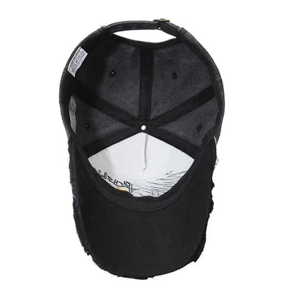 Four Seasons New Baseball Cap Retro Distressed Casual Outdoor Sports Hat