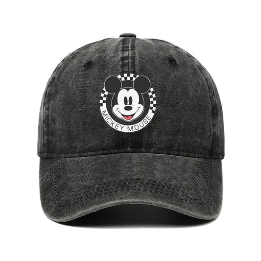 Mickey Minnie Print Baseball Cap For Men Women
