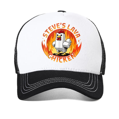 Chicken Steve's Lava Chicken Baseball Cap