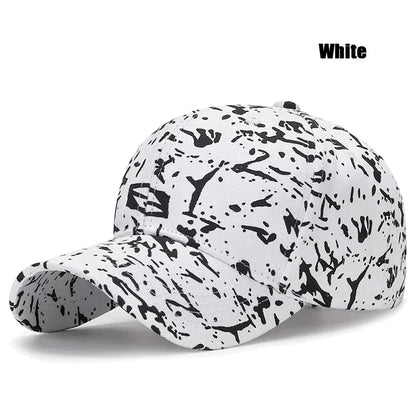 5 Colors New Fashion Youth Unisex Graffiti Style Sunshade Baseball Cap