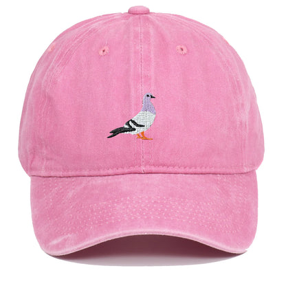 Baseball Cap Suitable For All Seasons, Pigeon Embroidery Pattern, Men's And Women's Daily Casual Fashion