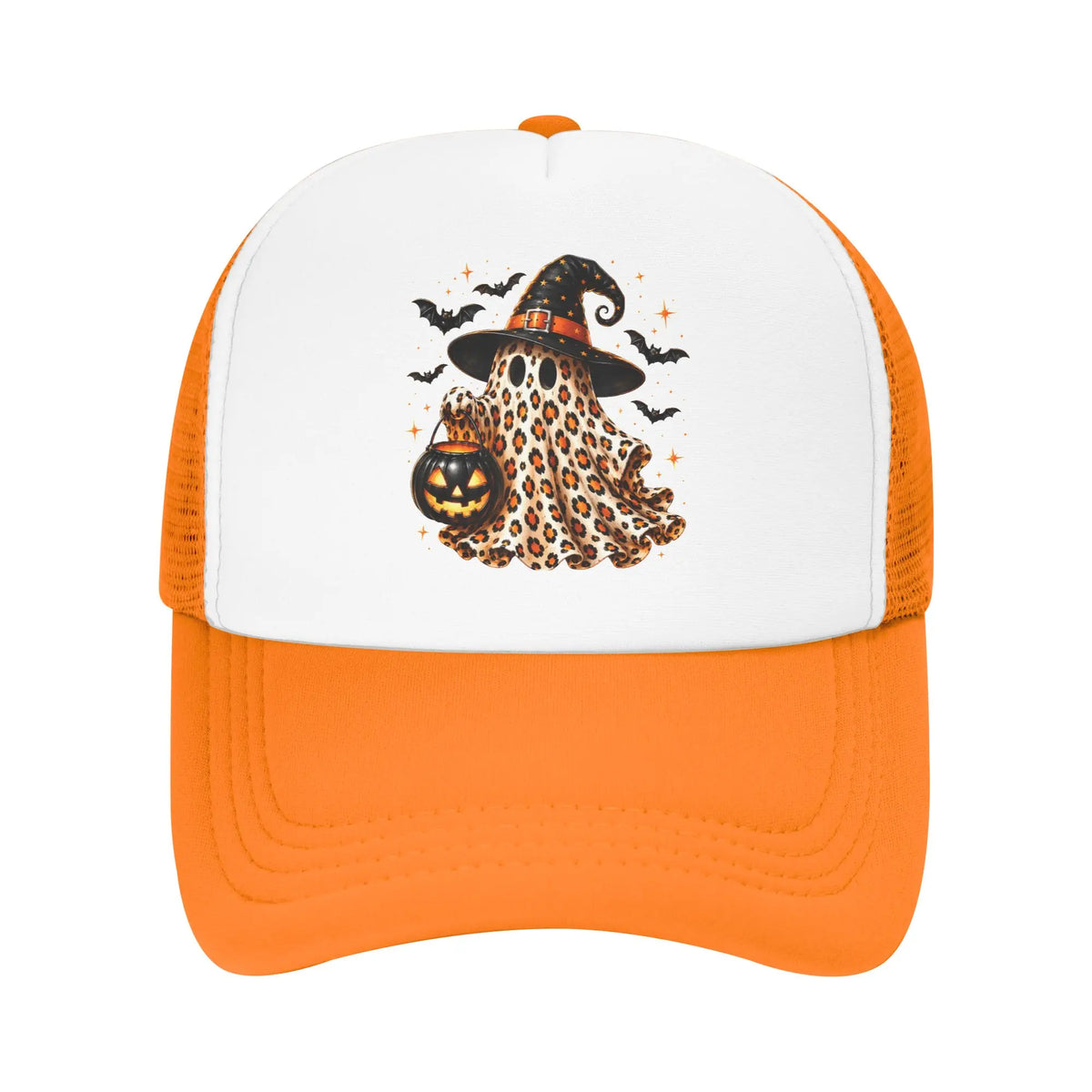 Leopard Ghost  Mesh Baseball Cap