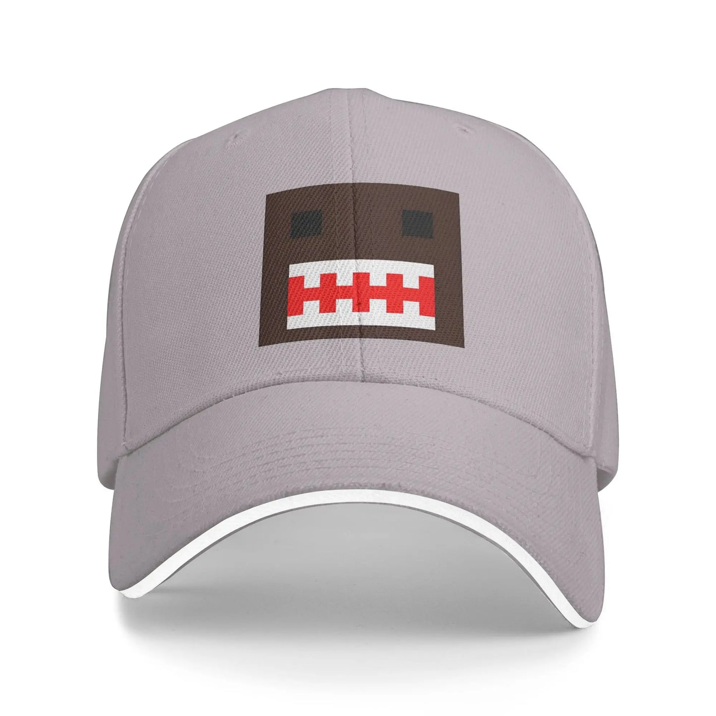 PIXEL Domo Kun Doll Face Sandwich Caps Baseball Caps