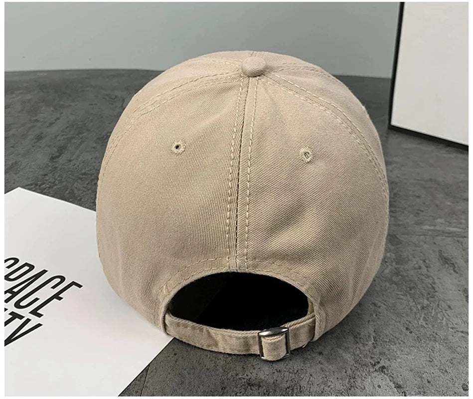 Vintage Washed Baseball Cap Children's Ins Fashion Letter Embroidery