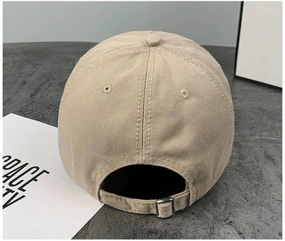Vintage Washed Baseball Cap Children's Ins Fashion Letter Embroidery