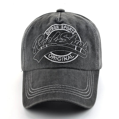 Unisex Vintage Baseball Cap Men Women Spring Summer Sun Visor Cap Embroidery Letter