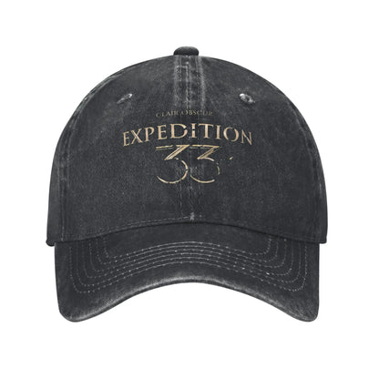Unisex Clair Obscur: Expedition 33 Video game Logo Printed Hat Baseball Cap