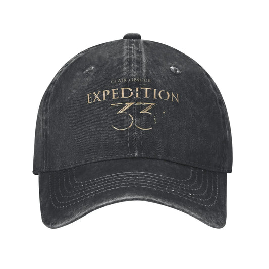 Unisex Clair Obscur: Expedition 33 Video game Logo Printed Hat Baseball Cap