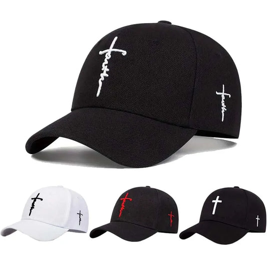 Casual Fashion  Faith Embroidery Baseball Cap