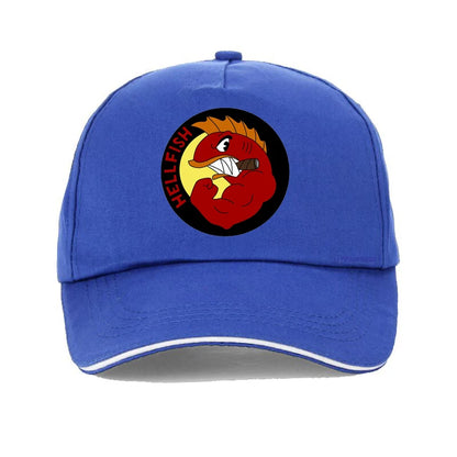 Flying Hellfish! Simpsons Baseball Cap