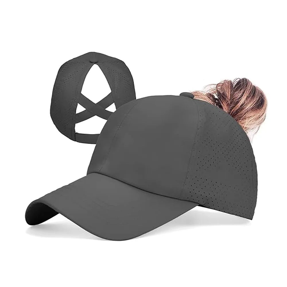 Baseball Cap European And American Outdoor Sports Ponytail Baseball Cap