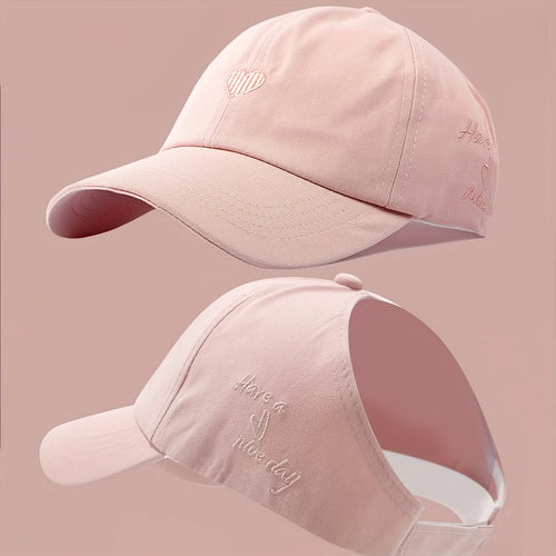 Summer Baseball Cap Breathable Women High Ponytail