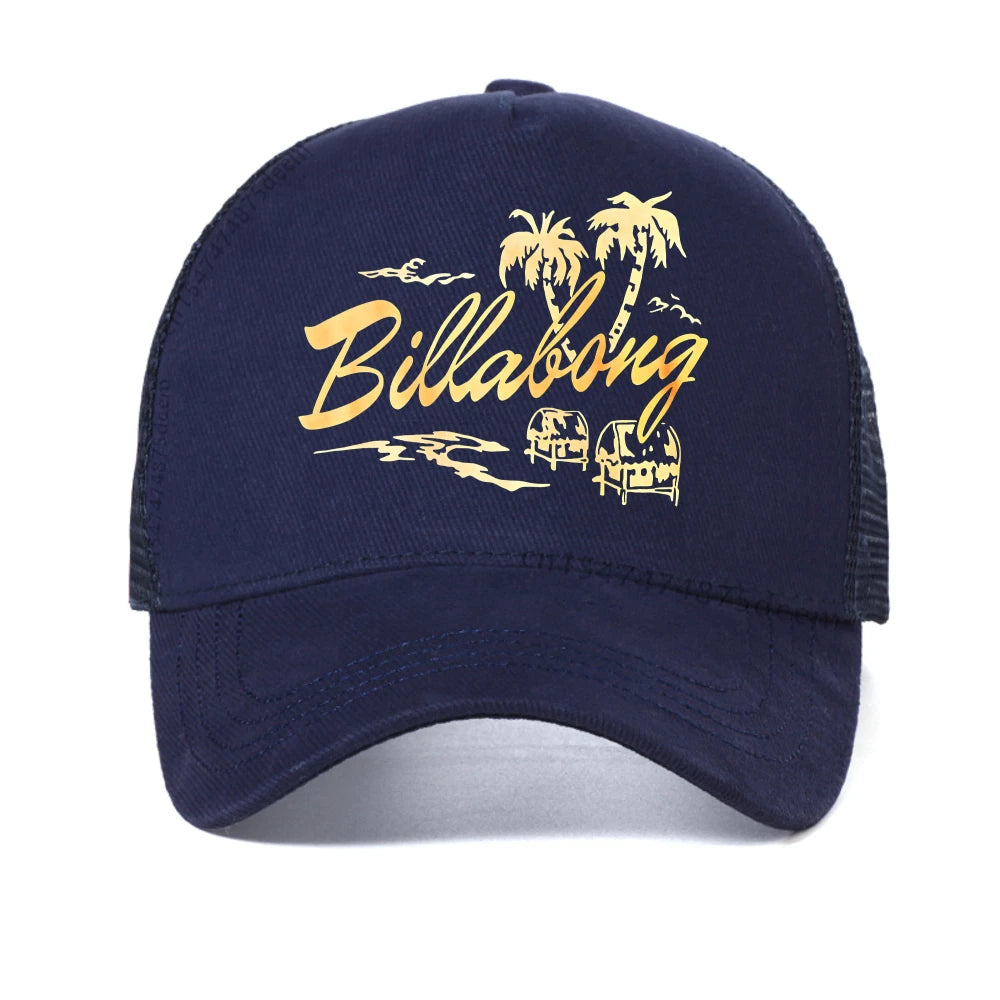 Summer Men's cap Rip Live The Search Beauty Curl Logo Baseball Cap