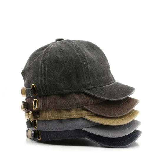 Fashion Dad Hat Snapback Cap Washed Cotton