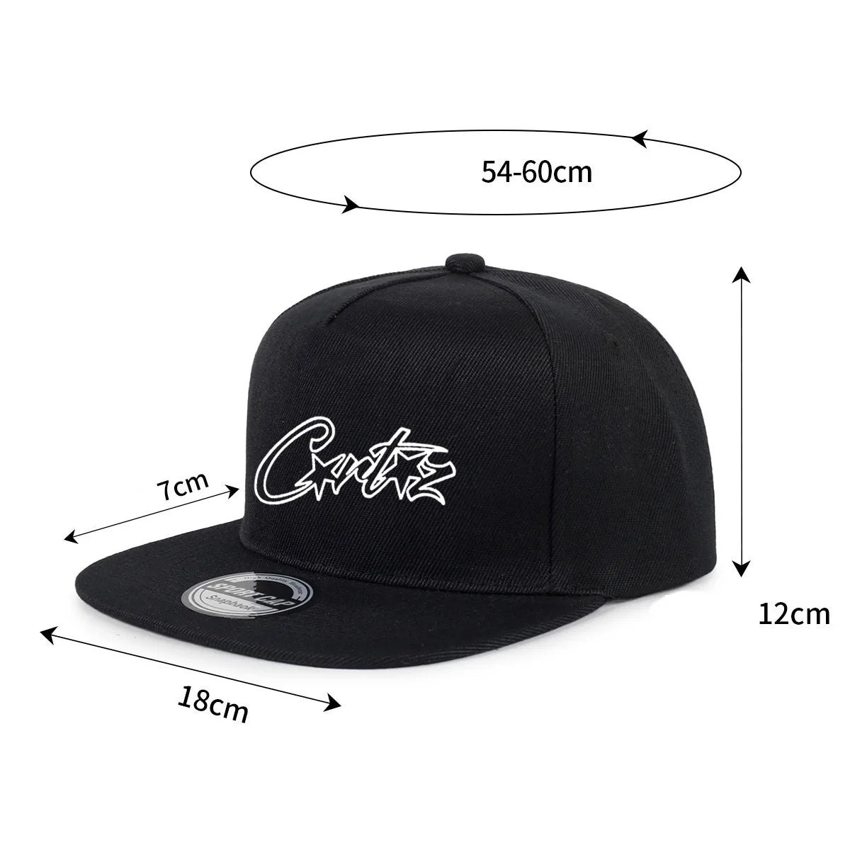 Fashionable English Printed Outdoor Snapback Caps