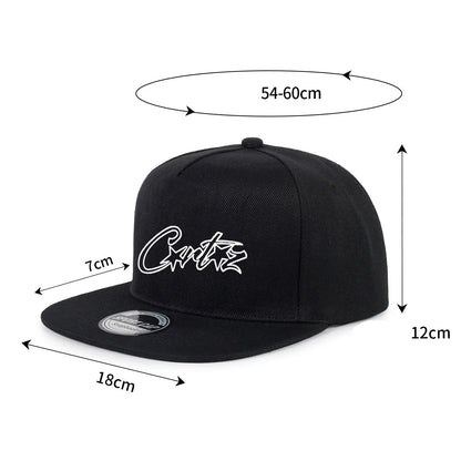 Fashionable English Printed Outdoor Snapback Caps