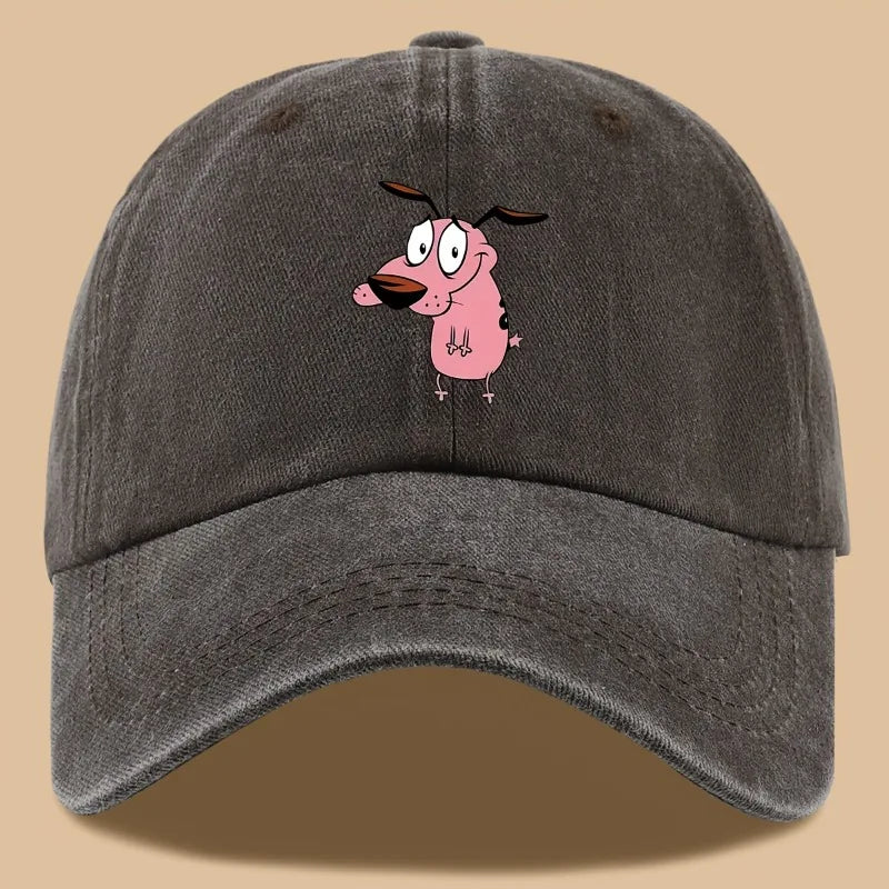 Women's Cute Puppy Printed Baseball Cap