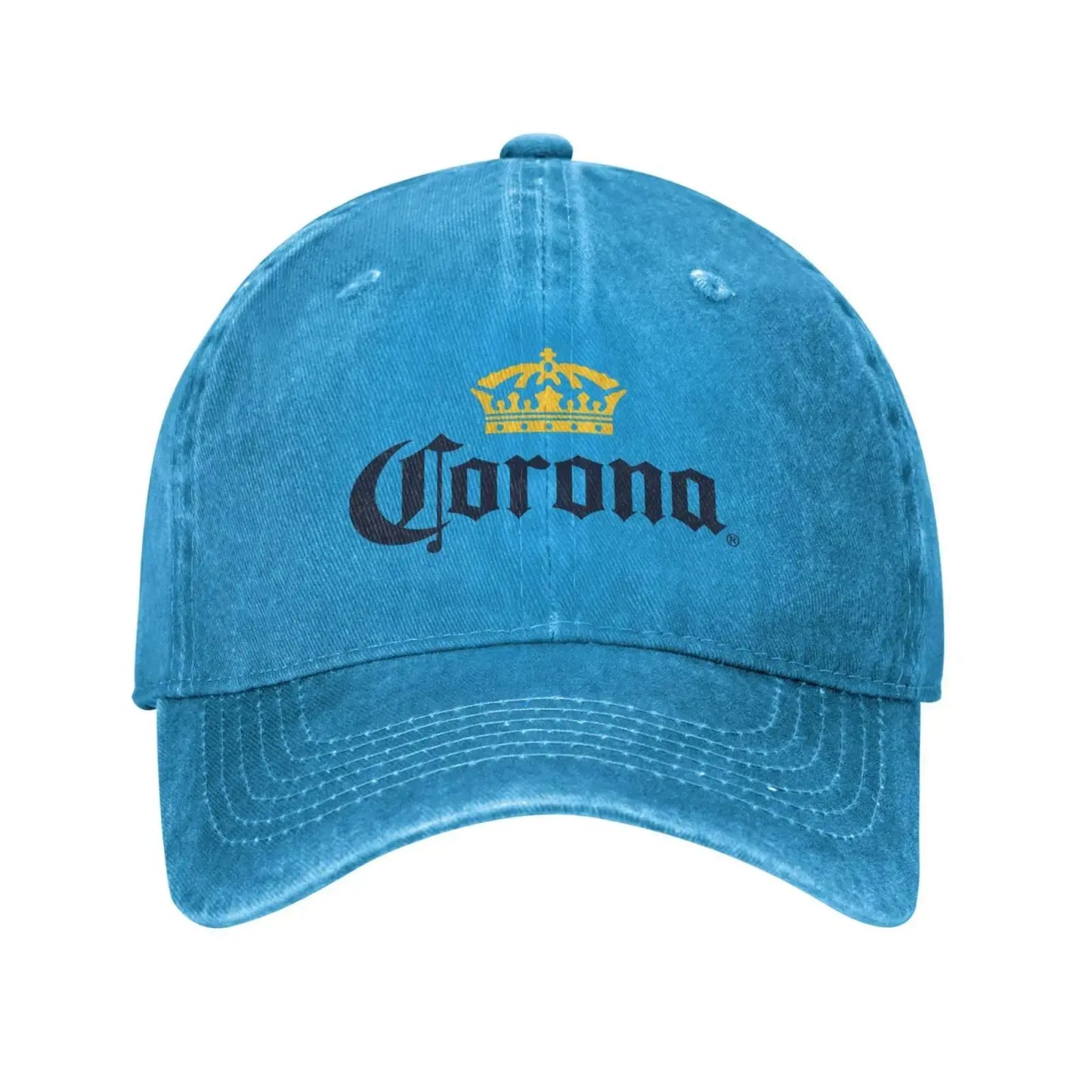 Corona Baseball Cap Classic Beer-print Cowboy Hat Unisex Teens Trucker Dad Hat