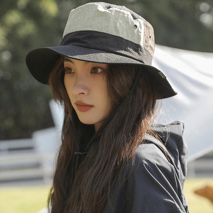 Summer Women Bucket Hat Fishing Outdoor Sunshade Wide Brim Fisherman Hats