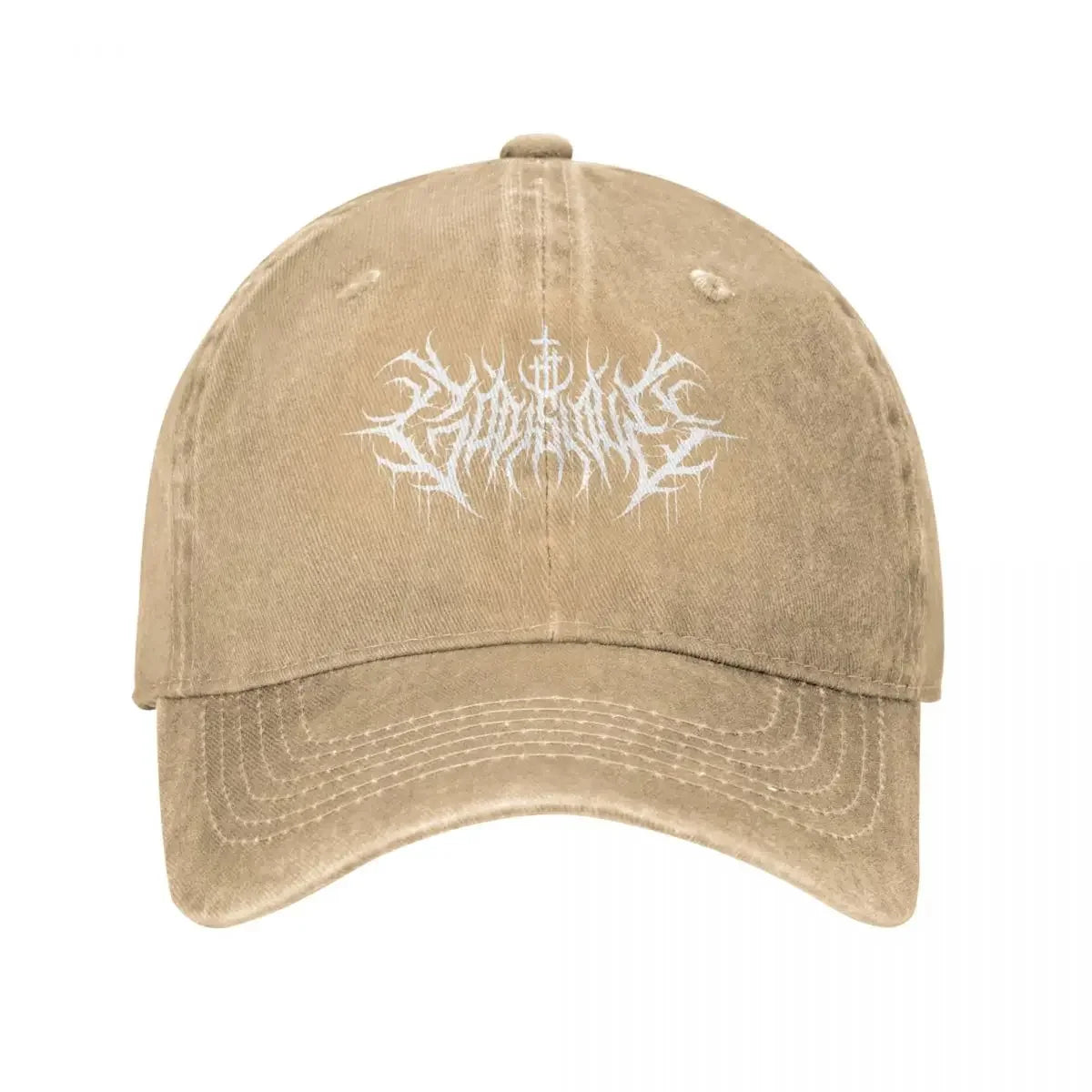 God Is Love Death Metal Denim Baseball Cap Adjustable Hat Women Men