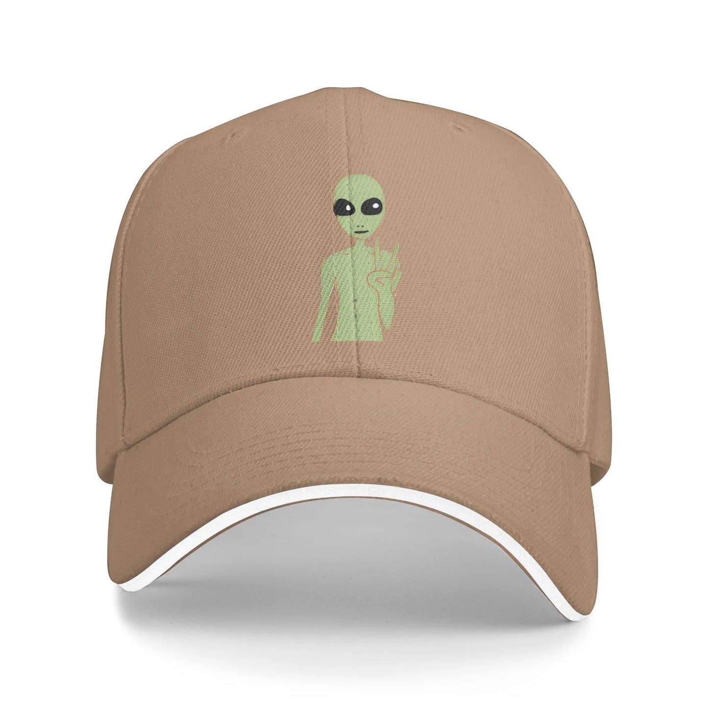 Summer UFO We Come In Space Alien Baseball Cap