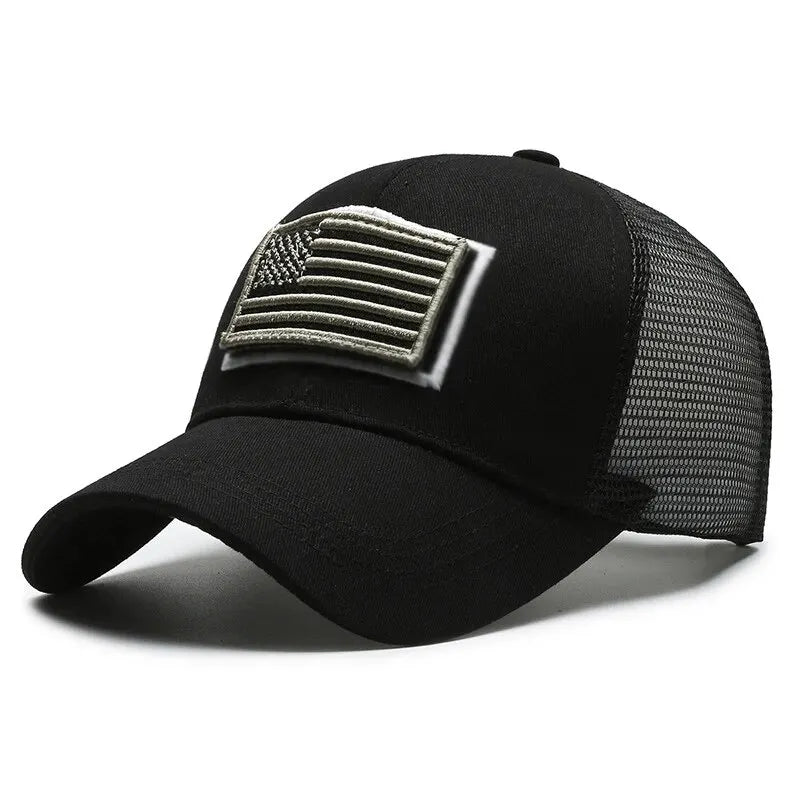 New Mesh Breathable Personality Sticker Embroidery Women's Baseball Cap