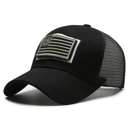 New Mesh Breathable Personality Sticker Embroidery Women's Baseball Cap