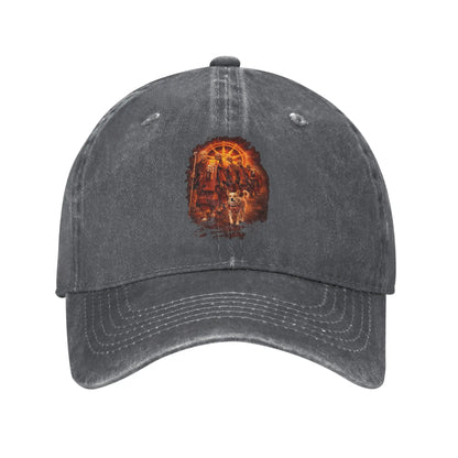 Washed Baseball Cap Aloka Dog Walk for Peace Baseball Caps