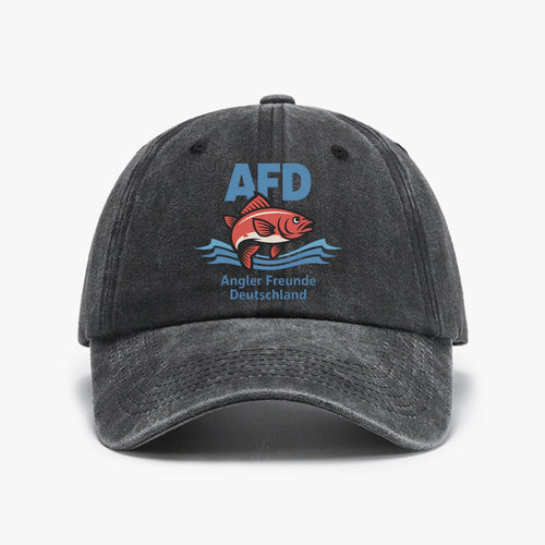 Beach AFD, Angler Friends, Alice Weidel Hip Hop Distressed Baseball Cap
