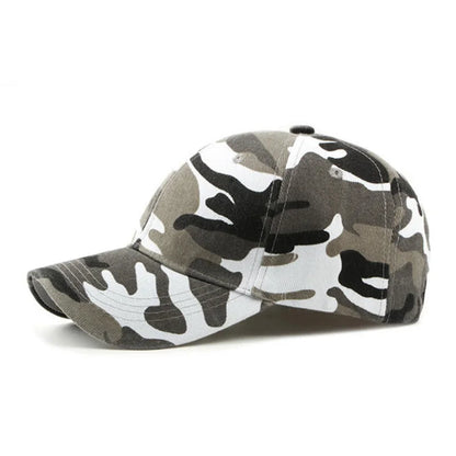 Summer Camouflage Baseball Cap Sports Curved Brim Sun Hat