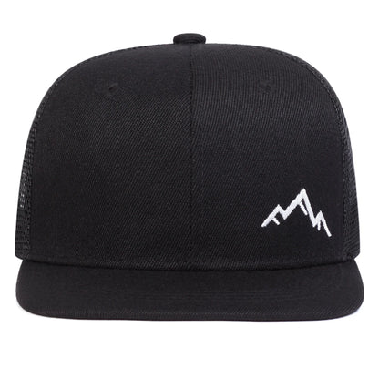 Unisex Mountain Embroidery Hip-Hop Hats Snapback Caps Baseball Caps