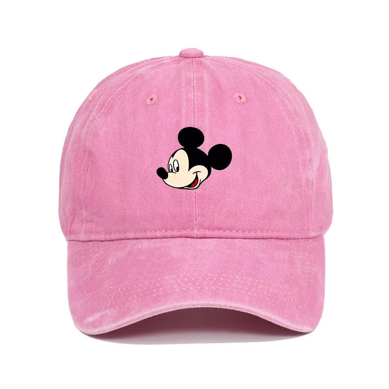 Mickey Mouse Print Kawaii Baseball Cap