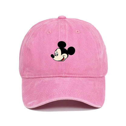 Mickey Mouse Print Kawaii Baseball Cap