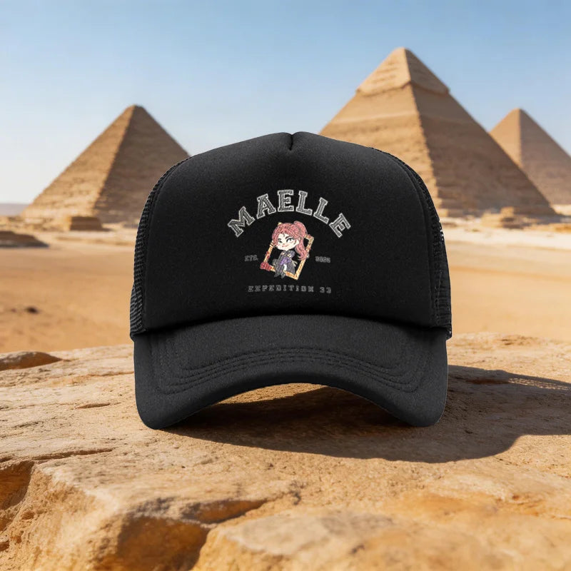 Mark Erie Cartoon Baseball Cap