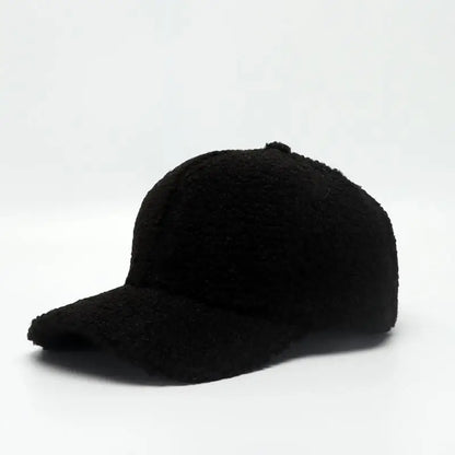 Winter Hats For Women Faux Fur Baseball Cap Female Outdoor