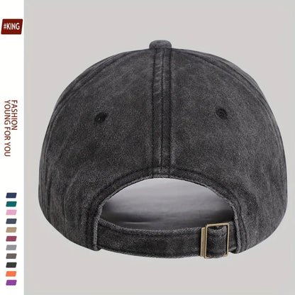 New Simple Versatile Butterfly Print Baseball Cap