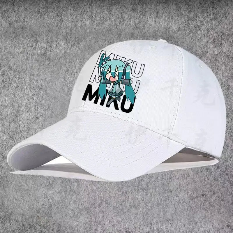 Wandai Hatsune Miku Animation Peripheral Printed Baseball Hat