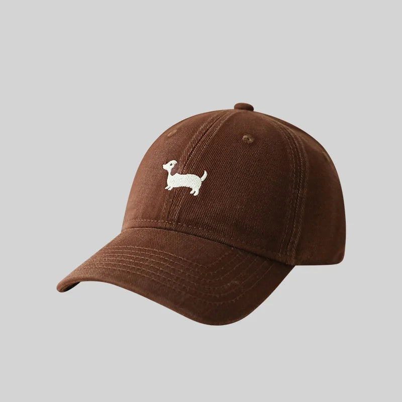 Dachshund Embroidery Baseball Hat For Men Women
