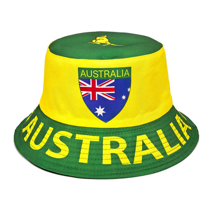 Flag Print Cheer Hat Bucket Hat
