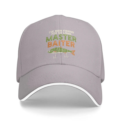Personalized Fishing Master Baiter Baseball Cap